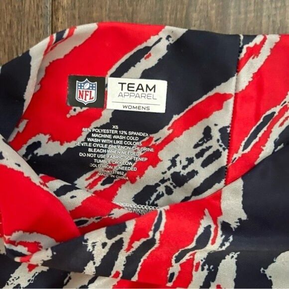 New England Patriots NFL Team Apparrel Patterned Leggings XS - Picture 4 of 5